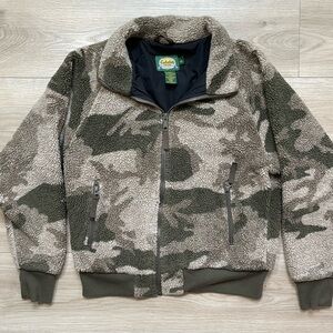 Cabela's Boys Camouflage Sherpa Jacket
